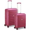 MODO by Roncato Starlight 3.0 4 ruote Set di valigie 2 pezzi con piega di espansione rosso