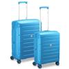 MODO by Roncato Starlight 3.0 4 ruote Set di valigie 2 pezzi con piega di espansione verde