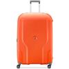 Delsey Paris Carrello Clavel a 4 ruote da 83 cm con piega ad espansione arancia