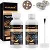 KUIRUNRX® Convertitore Ruggine, Primer Antiruggine, Primer Metallico ad Alte Prestazioni, Convertitore di ruggine con Pennello 2 in 1, per la Rimozione della Ruggine da Vari Metalli 50 ML (2 Pezzo)