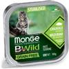 MONGE & C. MONGE BWILD CAT STERIL CIN/ORT