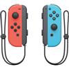 Nintendo - Gamepad Nintendo 2510166 SWITCH Joy con L R Neon red e Neon blue