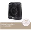 Imetec Silent Power Comfort, termoventilatore silenzioso e compatto, stufetta elettrica, 2100 w, 4 funzioni, termostato ambiente e di sicurezza, funzi