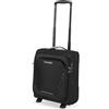 travelite valigia a mano con 2 rotelle per EasyJet, Vueling + Wizz, serratura a combinazione integrata, trolley da cabina compatto con funzione di aggancio, 40x30x20 cm, 21 l, 1,7 kg