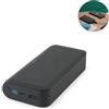 hi!dea™ Power bank da 20000 mAh in ABS riciclato con caricatore wireless BECKER 20 personalizzate o neutre