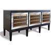 TECFRIGO Espositore modulare vino - Temperatura +5/+20°C - cm 187 x 61 x 84.3h