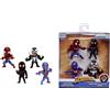 Jada Toys Gadget - Marvel: Jada Toys - Spider-Man Personaggi Cm.6,5 Pack 4 Pz - Jada Toys