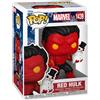 Funko Gadget - Marvel: Funko: Pop! Holiday 2024 - Red Hulk (Vinyl Figure 1439) - Funko