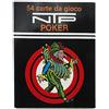 Dal Negro Gadget - NTP: Carte Da Gioco Poker Floreale Rosso Pvc - Dal Negro