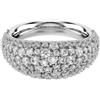SWAROVSKI ANELLO SUBLIMA BIANCO PLACCATO RODIO 60