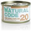 Natural Code - 20 Tonno Fagioli Alghe e Riso - 85 gr