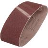 QUARKZMAN 100mm x 610mm Nastri Abrasivi, 1Pezzo 80 Grana Carta Vetrata per Levigatrice Ossido di Allumina Per Lavorazione Legno, Lucidatura Metalli, Affilatura Coltelli