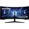 Samsung Monitor Gaming Odyssey G5 (C34G55), Curvo (1000R), 34", 3440x1440 (Ultra WQHD), 21:9, HDR10, VA, 165 Hz, 1 ms, FreeSync