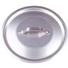 Agnelli Alluminio 3mm Professionale Coperchio Pesante In Alluminio Con Ponticello inox