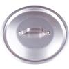 Agnelli Alluminio 3mm Professionale Coperchio Pesante In Alluminio Con Ponticello inox