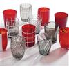 Zafferano Melting Pot Bicchiere Acqua in Vetro - Set 6 Pezzi