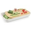 Tescoma 900895 Tagliere in bambù con Contenitore 45x25 cm, Linea Online