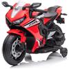 Disney Moto Elettrica per Bambini Honda CBR Rosso 10,2V LED Batteria Ricaricabile