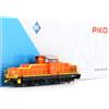 PIKO EXPERT 52852 D145 2046 Arancio fasce gialle, logo XMPR