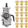 GDWD Set di 15 ugelli per carburatore principale M5 88-150, ugelli per carburatore, per scooter, moto, moped PWK, set di ugelli 88 90 95 98 100 105 110 115 120 125 130 135 140 145 150