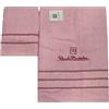 Renato Balestra 1 Set di 2 Asciugamani da bagno (1 viso e 1 bidet) Rosa