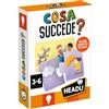 HEADU - Cosa Succede - Comprendere le Relazioni! | Giochi Educativi Bambini 3 4 5 Anni, Gioco Didattico per Sviluppare il Pensiero Logico, Regalo Bambino Regalo Bambina, Made in Italy