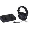 Yamaha ZG01 Pacchetto All-in-One, Include ZG01 Mixer Audio per Gaming Streaming e YH-G01 Cuffie Over Ear di Qualità da Studio, per Windows, Mac, iOS e Android