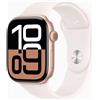 Apple Watch Series 10 46mm Oro (Cinturino In Gomma Rosa M/L)