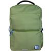 Oxford B-Ready, Zaino scuola unisex, 18 l, 42 m, tasca imbottita per laptop, poliestere riciclato RPET, colore verde Safari, Verde safari, 42x30x15cm, Casual