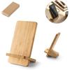 hi!dea™ Supporto per smartphone con caricatore wireless in bambù LANGE personalizzate o neutre