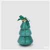 EDG Enzo De Gasperi Candela Pino di Natale con Profumo H 16 Cm D 8,5 Cm Greenwood Breeze