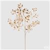 EDG Enzo De Gasperi Agrifoglio Metal Ramo di Natale H 80 Cm Gold