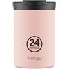 24Bottles Travel Tumbler - Tazza Termica Caffe, Te, Bevande Acciaio Inox 350ml, Termos Caffè 100% Ermetico, Thermos 6hHot/24hCold, Borraccia Termica Mug Ecologica Design Italiano, Stone Dusty Pink NEW
