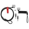 Kensington Lucchetto con chiave Kensington ClickSafe Anywhere - Lucchetto con cavo di sicur