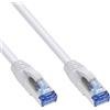InLine - Cavo patch - Da RJ-45 (M) a RJ-45 (M) - 10 m - SFTP PiMF - CAT 6a - sen