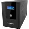 RVT SECURITY Gruppo di Continuità 3000 VA 1900W Protezione Premium per i Tuoi Dispositivi