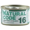 Natural Code KIT 12x Natural Code Carne Bianca di Palamita per Gatti 85gr - 85 g, 12 pezzi - PREZZO A CONFEZIONE
