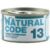 Natural Code KIT 6x Natural Code Tonno e Formaggio per Gatti 85gr - 85 g, 6 pezzi - PREZZO A CONFEZIONE