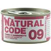 Natural Code Tonno e Gamberetti per Gatti 85gr - 85 g, Singola