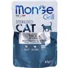 Monge & C. SpA Monge Grill Trota Gatti Sterilizzati 85 g Mangime