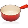 Le Creuset Casseruola savoiarda in ghisa vetrificata, diameter 18 cm, Ciliegia, 20007180602460
