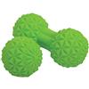 Schildkröt Fitness Massage Duo Set, Duo-Ball con Punte piú Sfera di Massaggio con Punte Ø 60mm, Verde, Set di Auto-Massaggio per Rilassamento Muscolare, 960151