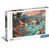 Clementoni - 32569 Collection - Island Life - 2000 pezzi - Made in Italy, puzzle adulti 2000 pezzi, puzzle paesaggi, divertimento per adulti