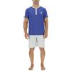 Pierre Cardin Underwear Pca/1/Enc/228 Set di Pigiama, Grigio Chine/Nero, XXL Uomo