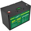60V 18AH LIFEPO4 PACCO BATTERIA RICARICABILE LITIO FERRO FOSFATO PILA