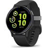 Garmin Vivoactive 5 3,05 cm (1.2") AMOLED Digitale 390 x 390 Pixel Touch screen Nero Wi-Fi GPS (satellitare)