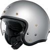 Shoei Casco Moto Jet Shoei J.O2 Silver Opaco