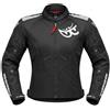 Berik Giubbotto Moto Donna Traforato Berik 2.0 NJ-173315L Mesh Air