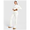 JUICY COUTURE Knit Fold-Over Pants, Crema