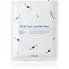 HYGGEE MASCHERA #RELIEF BLUE FLOWER MASK